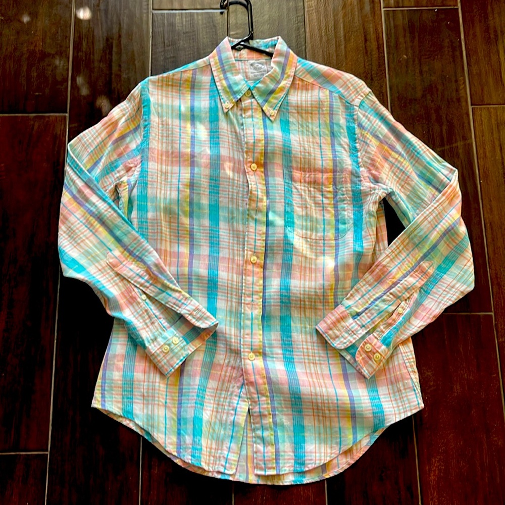 Vintage Brooks Brothers - Irish linen button down - M